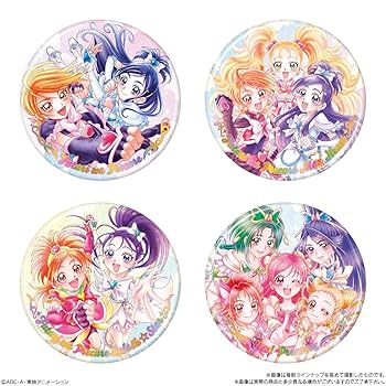 Amazon | プリキュアオールスターズ BIG缶バッジBiscuit -20th