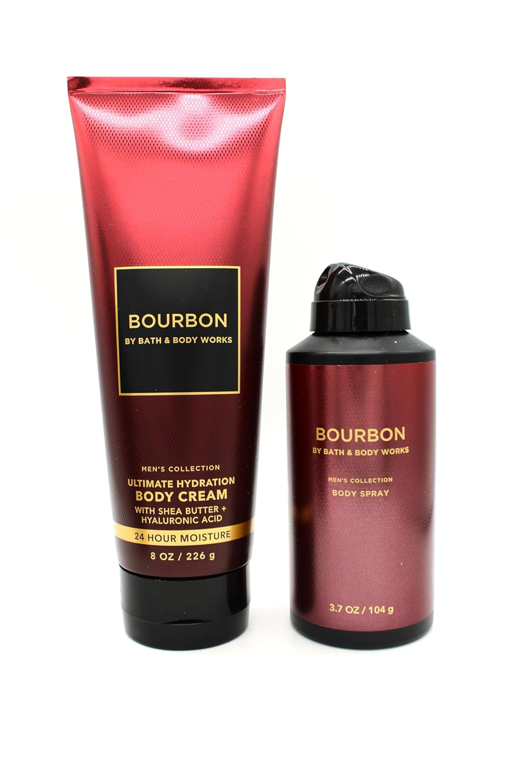 Bourbon, Bath and Body, Bundle Set of Body Cream and Body Spray