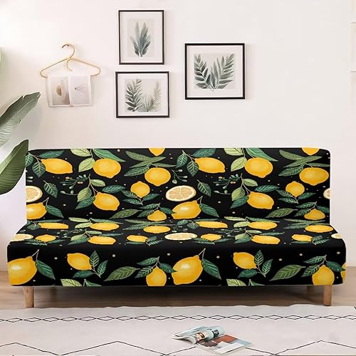 Miniatura 34 de Fundas para sofá cama con estampado de vaca marrón girasol con bandas elásticas para el hogar, sala de estar, fácil de instalar, antideslizante,