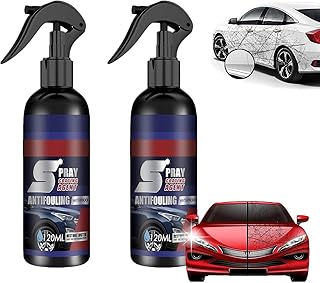 Spray Coating Agent, Multi-Functional Coating Renewal Agent, 3 in 1 Ceramic Car Coating Spray, High Protection Quick Car Coating Spray(2PCS*120ML)