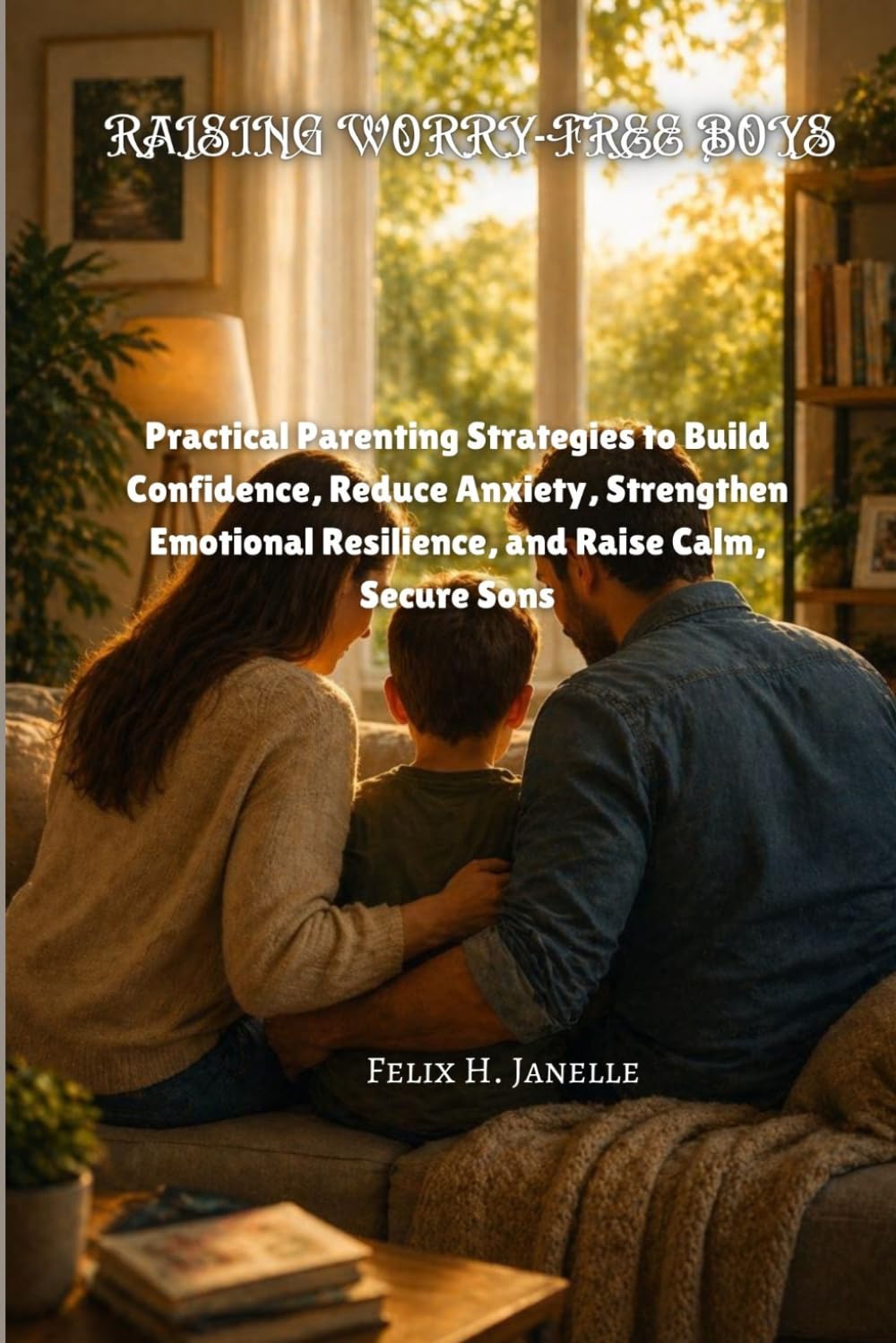 RAISING WORRY-FREE BOYS: Practical Parenting Strategies to Build Confidence, Reduce Anxiety, Strengthen Emotional Resilience, and Raise Calm, Secure Sons