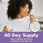 Host Defense Organic Lion’s Mane Mushroom Capsules – Immune Support & Antioxidant Supplement – 1,000 mg Potency, 120 Vegetarian Capsules, 60 Day Supply