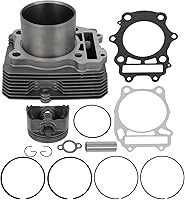 Vista 8 de OCPTY Kit de extremo superior de junta de pistón de cilindro 2002-2007 para Suzuki Eiger 400 King Quad 400 Junta de anillo de pistón de cilindro OE