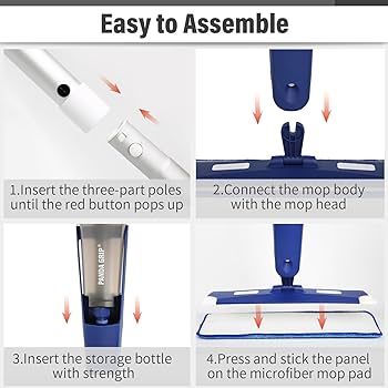 Amazon.com: Mop for Multi-Purpose Floor Premium Spray Mop