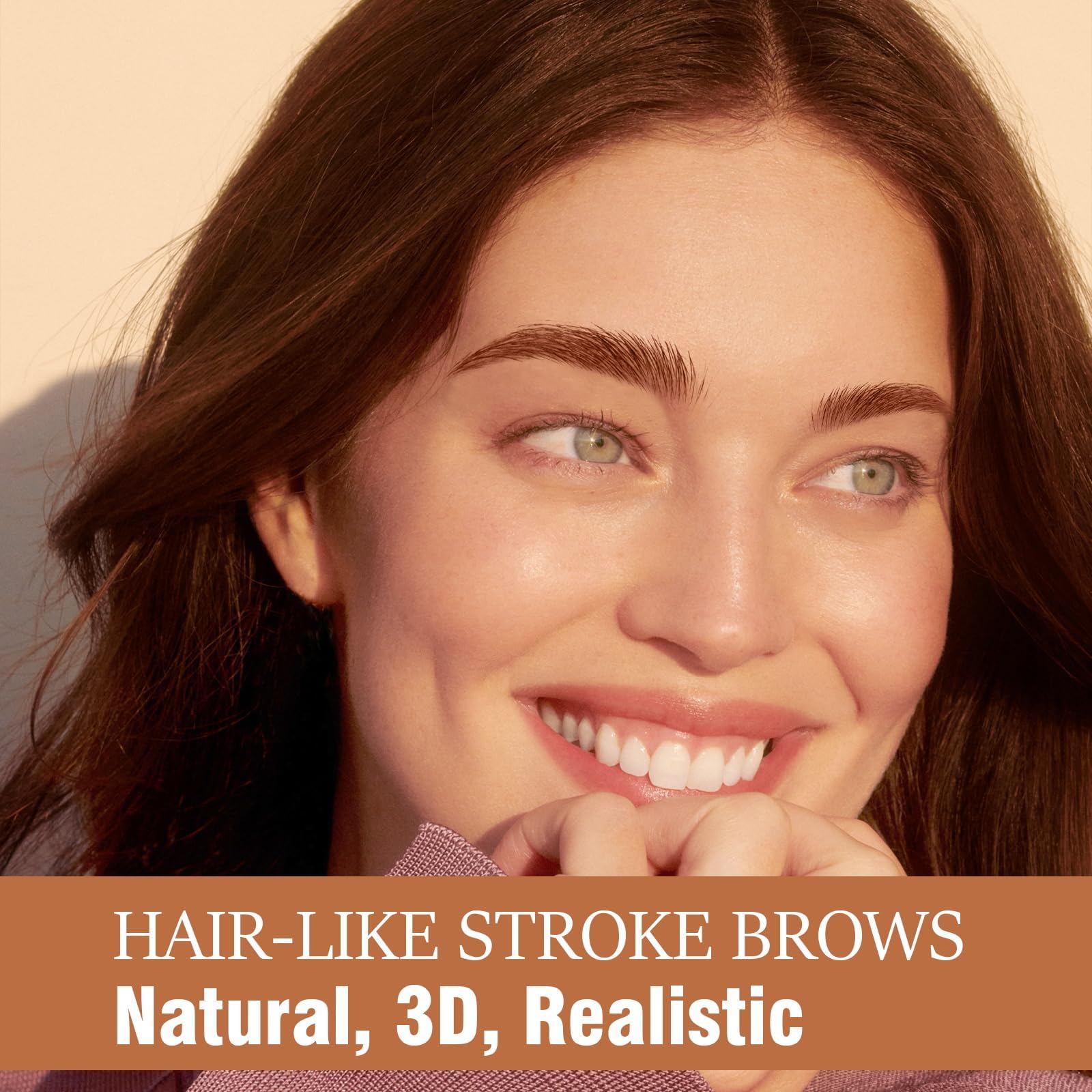 Eyebrow Pen, 2-in-1 Dual-ended Microblading Eyebrow Pencil, Eye Brow Pencils for Women with 4-Fork-Tip & Precise Brush-Tip Create Natural Hair-Like Brows, Stay on All Day, Dark Brown