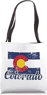 Colorado Outline Map USA American State Tote Bag