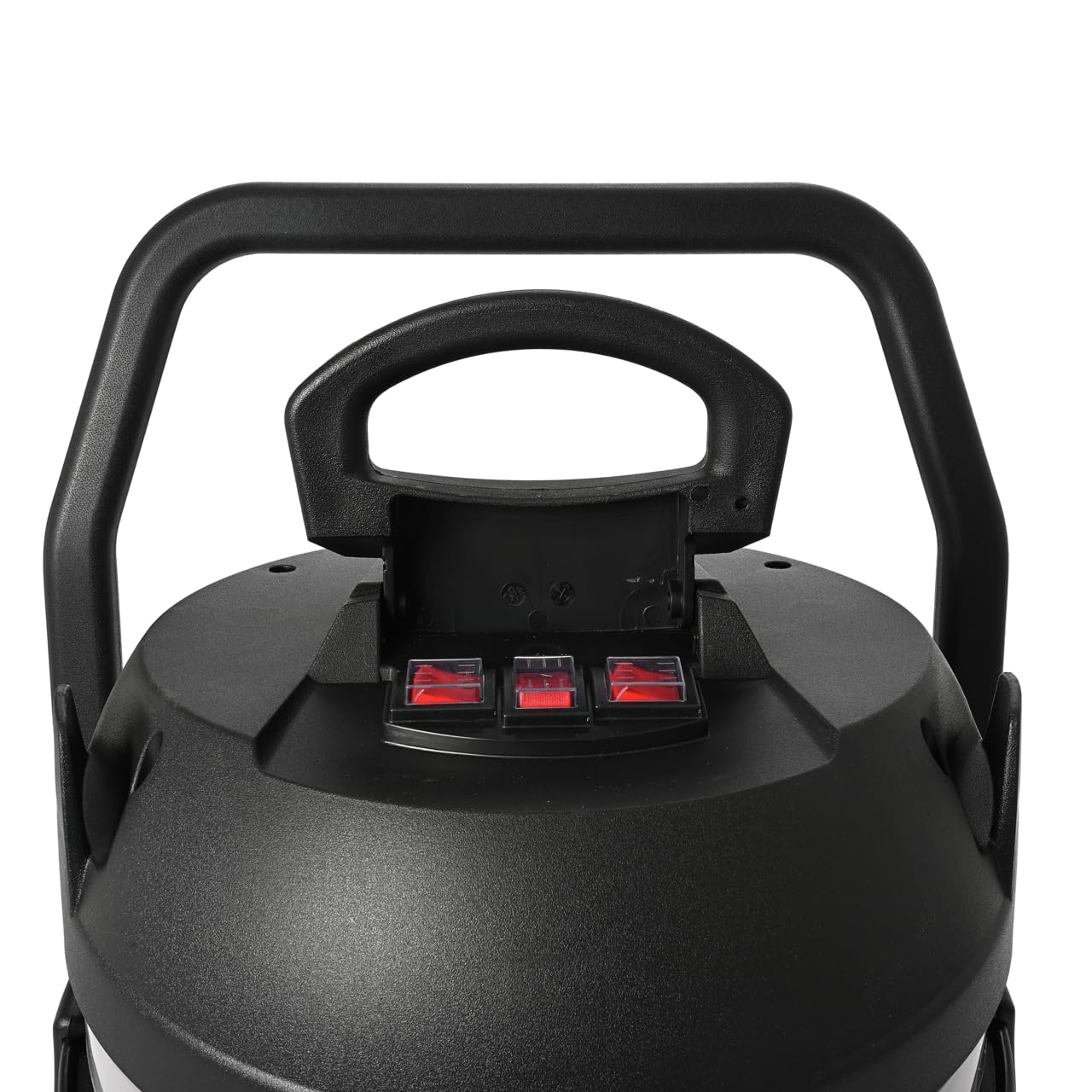 Steinbock Industriesauger nass & trocken| 3.300 Watt | 72 l Fassungsvermögen | mit 3 leistungsstarken Motoren | Für Flüssigkeiten, Feinstaub und groben Schmutz |Kippfahrgestell | Kunststofftank