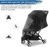 Vista 6 de Mosquitera de bebé para cochecito, red de insectos reutilizable para cochecito, corrales, Pack N Plays y mini cuna portátil, portátil y duradera