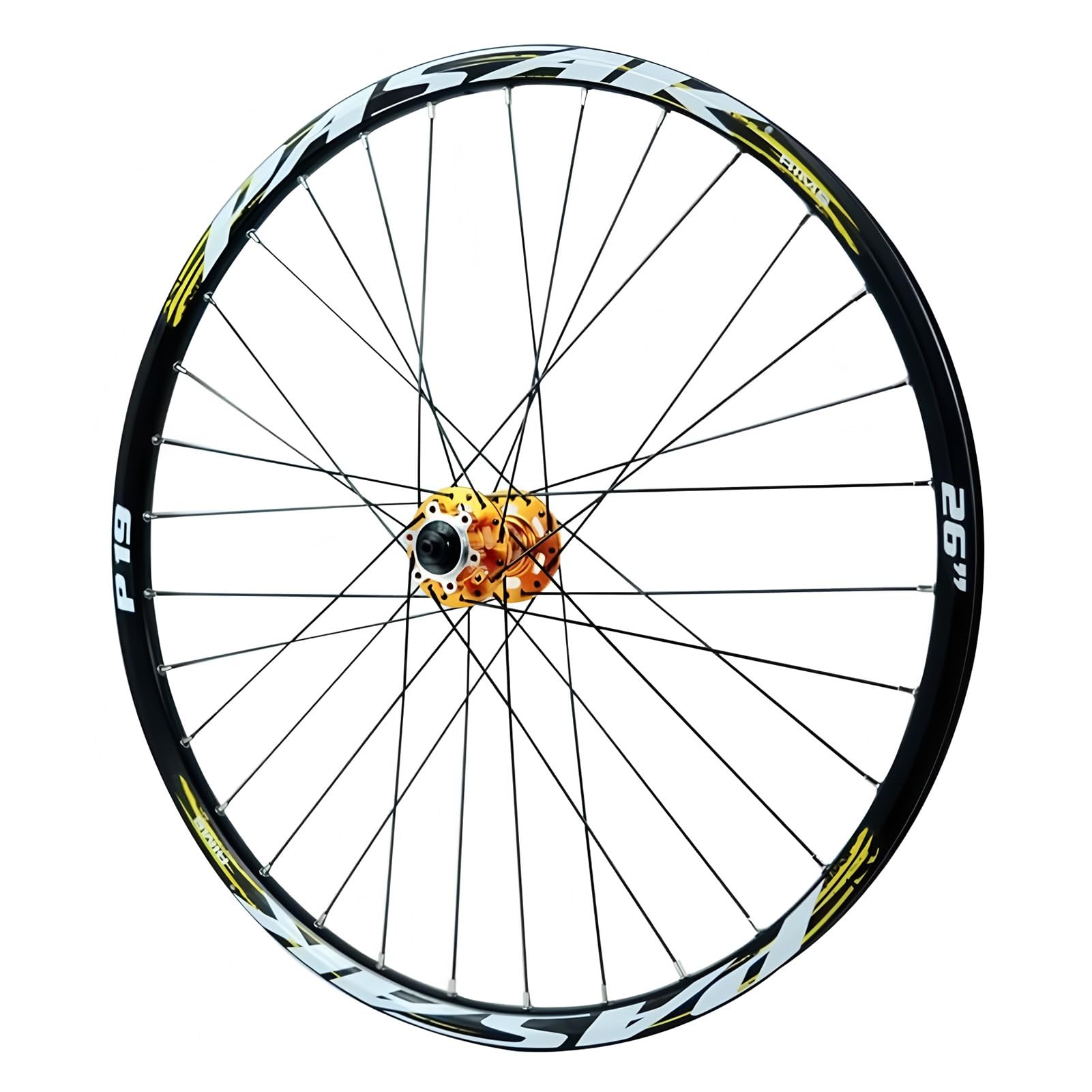 ZXGSXIOU Mountain Bike Wheelset 26/27.5/29", MTB Front Wheel Quick Release, HG Disc Brake Bicycle Rear Wheel, 32H fit 7-12 Speed Cassette
