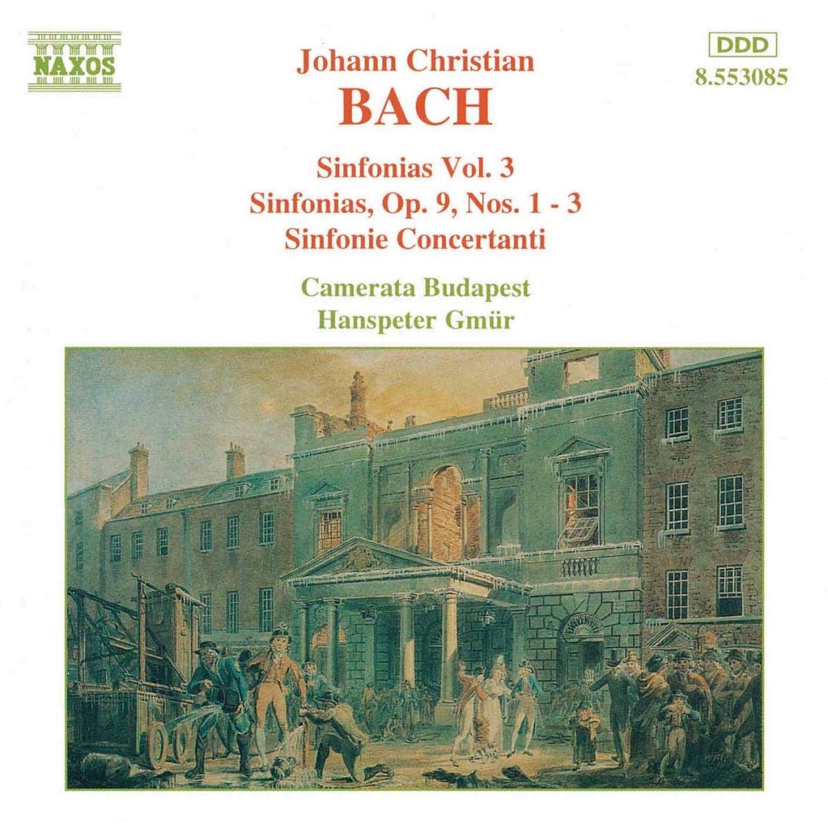 JC Bach: Sinfonias, Vol.3