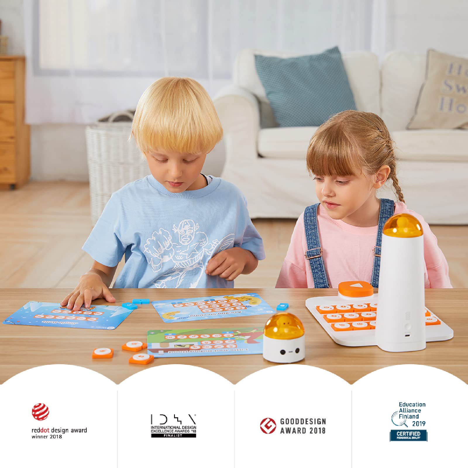 Zestaw Rozszerzający Kodowanie dla Muzyków i Programowalnych Robotów dla Dzieci od 4 Lat, Gry Edukacyjne STEM, Zabawki i Prezenty na Początek Roku Szkolnego