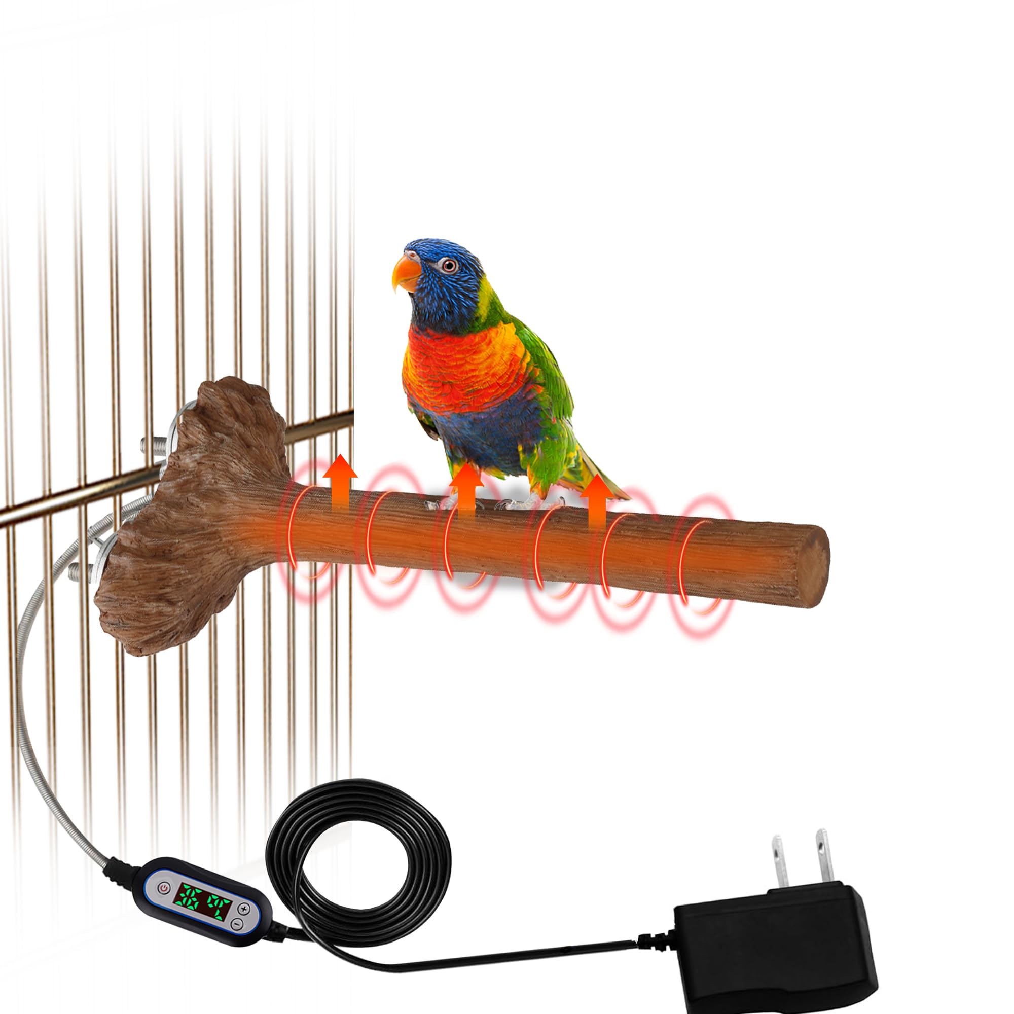 WEIYOONS Heated Bird Perch