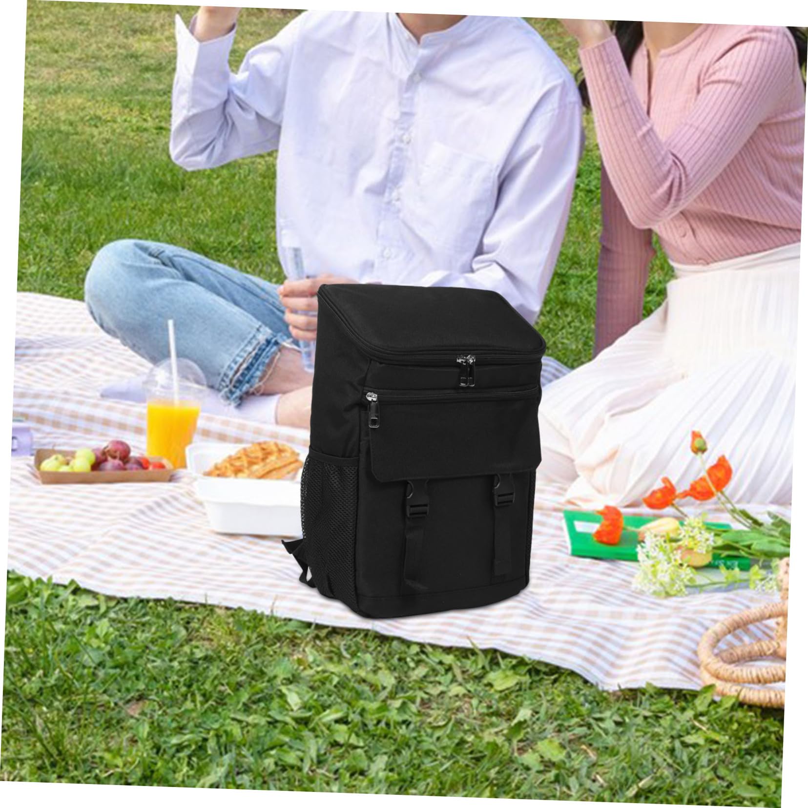 TOYANDONA Borsa Termica per Picnic Campeggio e Viaggio Isolamento ad Alta Efficienza Grande Capacità di Archiviazione Facile da Trasportare e Resistente all Acqua