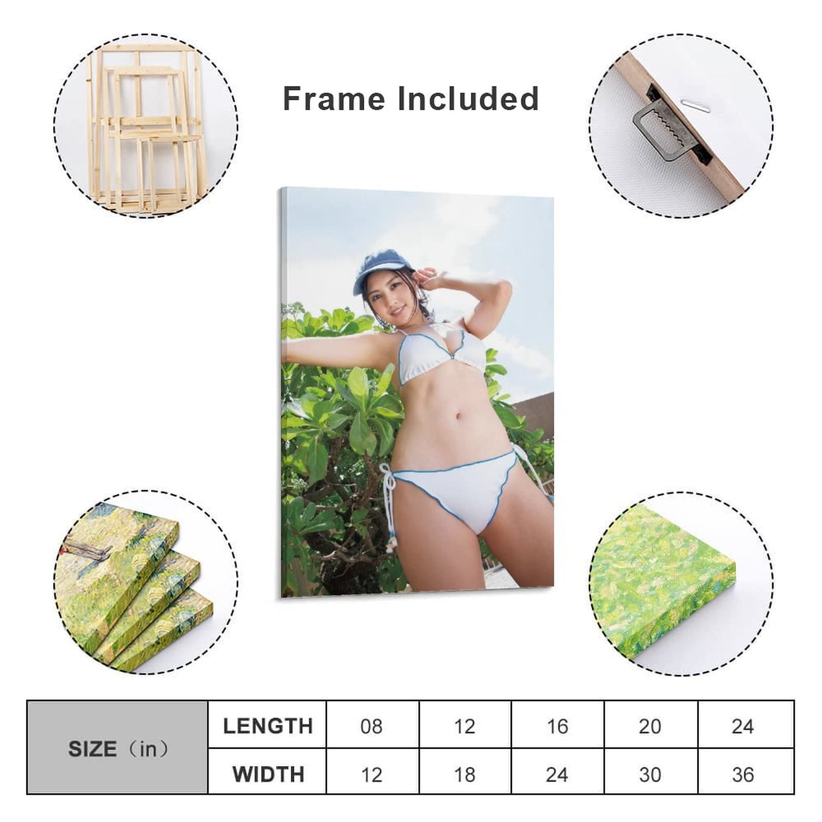 Amazon.co.jp: 林ゆめかわいいセクシー水着写真絵画ポスター 印刷 Amazon.co.jp: 林ゆめかわいいセクシー水着写真絵画ポスター 印刷