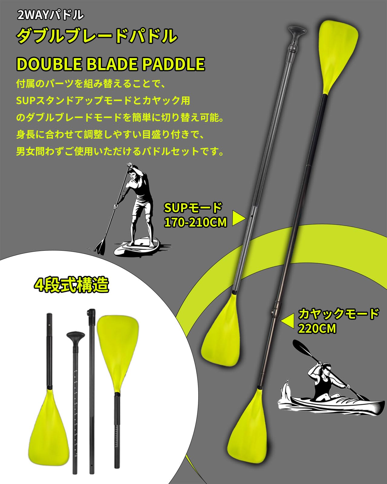 Amazon | Actask sup サップボード スタンドアップパドルボード