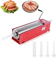 Vista 48 de Hakka 15 Pound Sausage Stuffer 2 Speed Stainless Steel Vertical Sausage Maker by HAKKA BROTHER