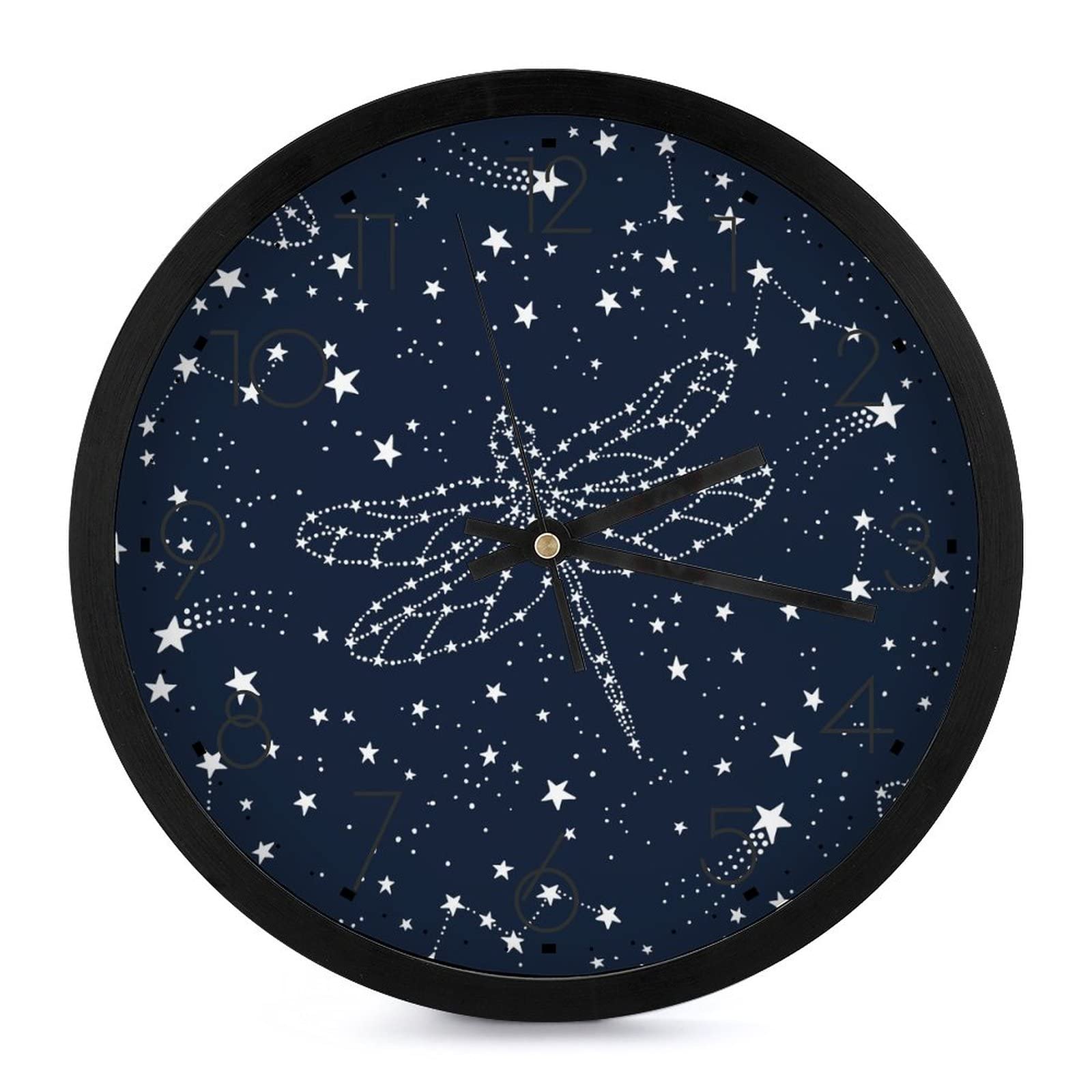 Horloge murale décorative libellule pour sublimer votre chambre
