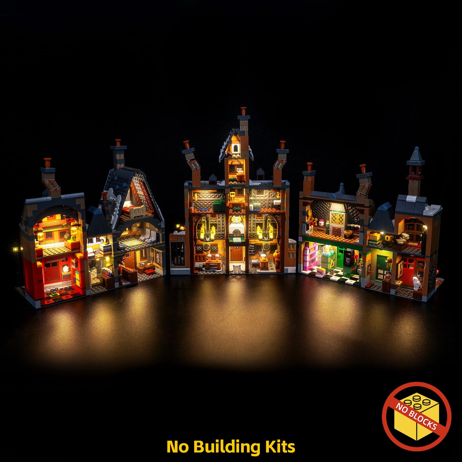 Light Kit Compatible with Lego 76457 Hogsmeade Village, Collectors' Edition (No Model) - Image 2