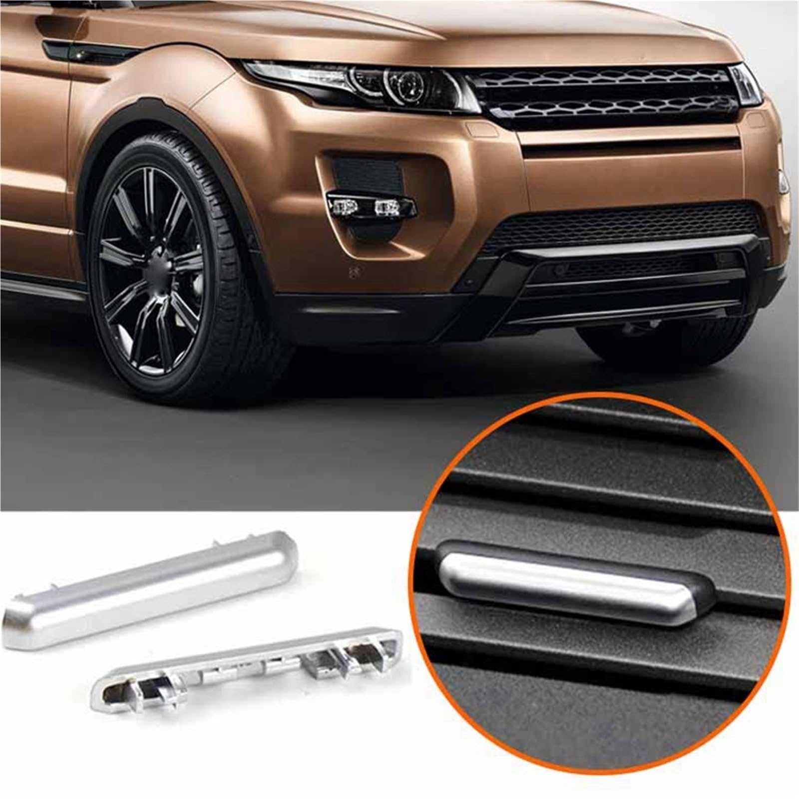 Bocchette dell'Aria LR016434 per Land per Rover per Range per Rover per Evoque 2012-2019 Kit di Sostituzione Linguetta di Uscita dell'Aria Condizionata per Auto Bocchette Ventilazione