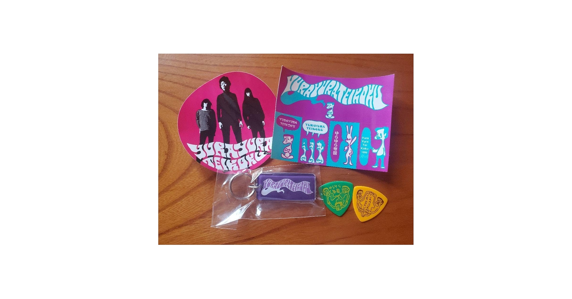 Amazon.co.jp: ゆらゆら帝国キーホルダーピックステッカー