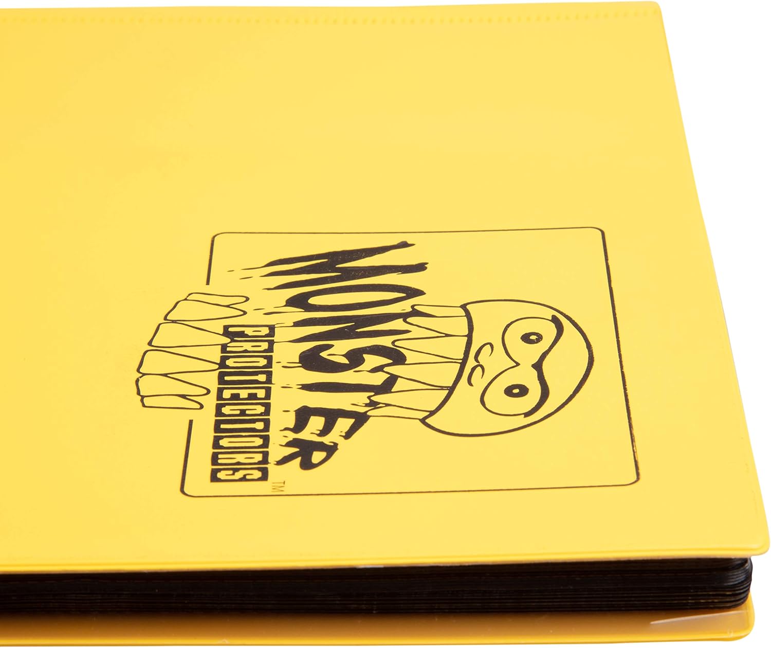 Monster Binder - 9 Pocket Trading Card Album - Matte Yellow - Holds 360 Cards : Toys & Games