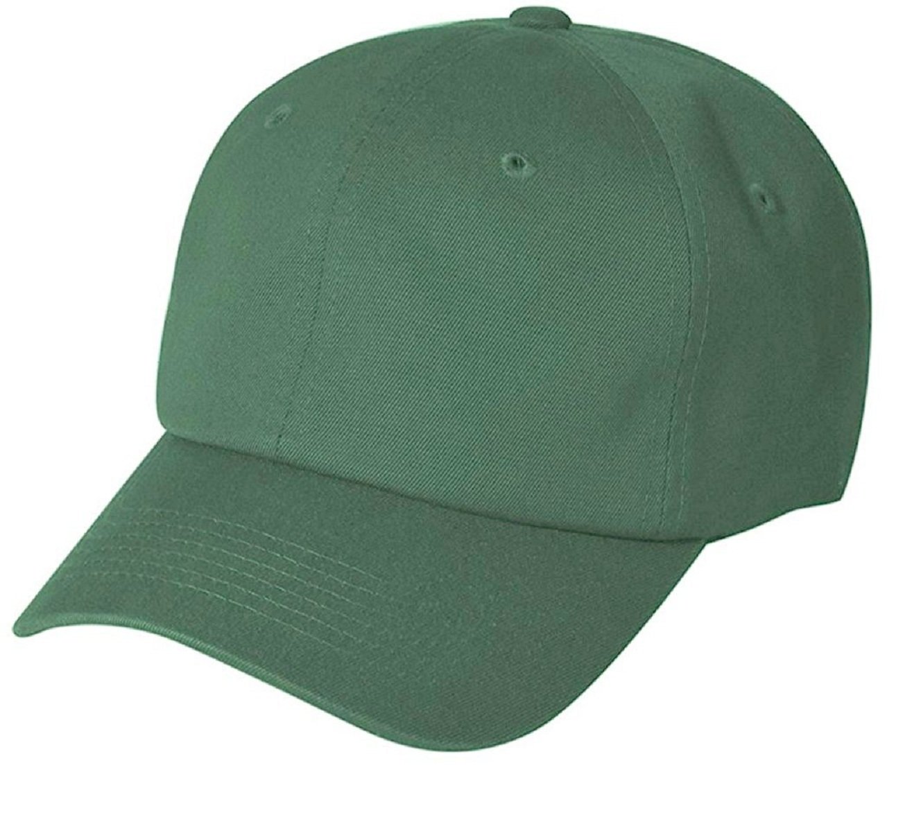 Michelangelo Imported Dark Green Solid Color Summer Baseball/Trucker Cap for Men/Women and Kids(Adjustable)-picture-11