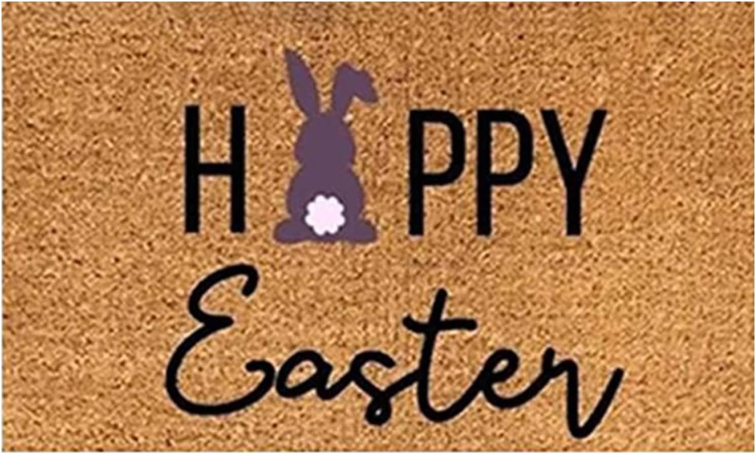 Easter Doormat, 23.6x15.7 inch Coir Easter Mat