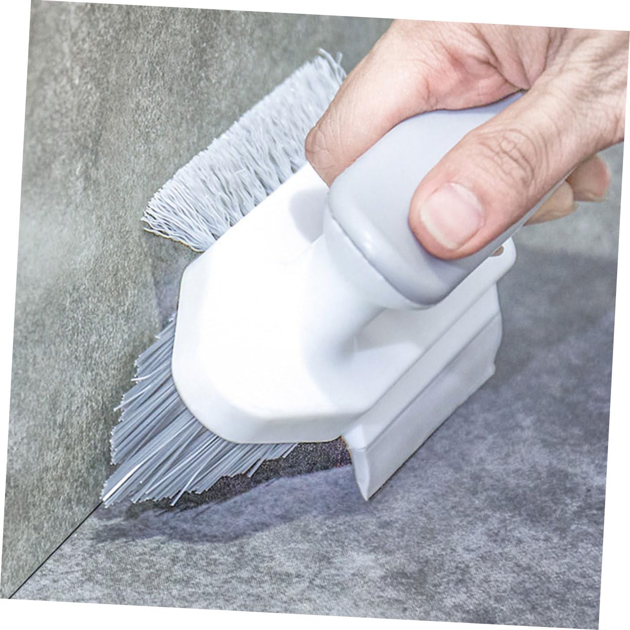 PRETYZOOM 8piezas Cepillo De Limpieza De Juntas y Grietas para Baño y Cocina Cepillo Reutilizable De Suelo y Azulejos Diseño Ergonómico y Esquinas