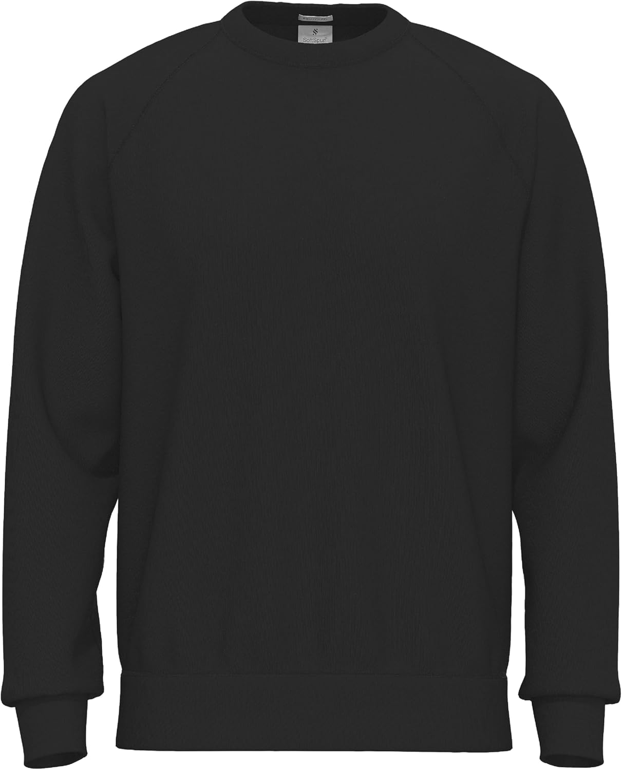 SoftSpun Sweatshirt for Men UK & Women | 100% Original Plain Mens Crew Neck Sweatshirts Jumpers for men Unisex | Year-Round Men’s Sweatshirts No Hood for Casual, Work and Gym