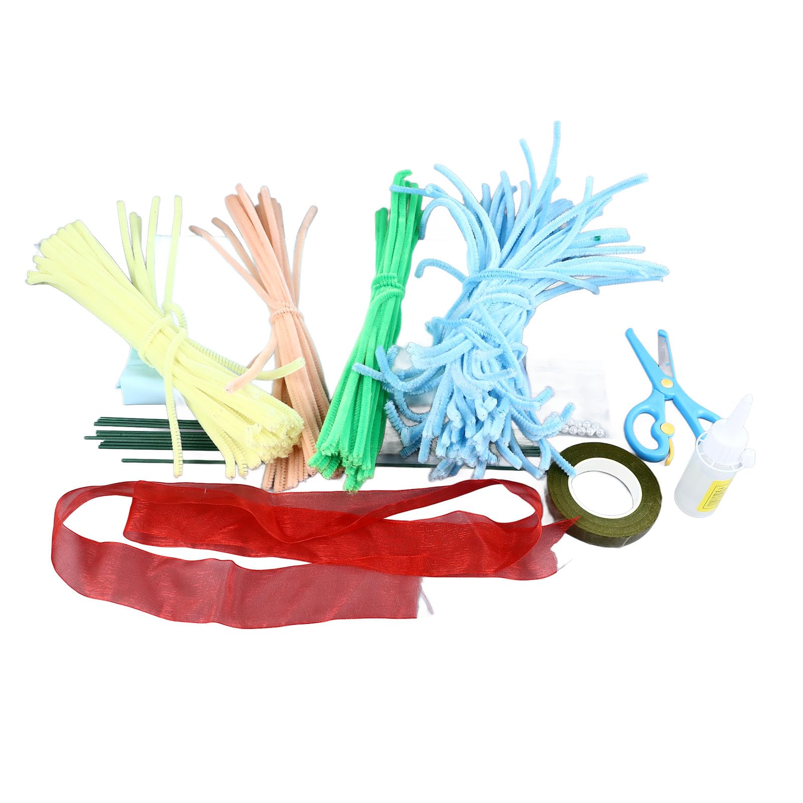 Kit De Limpiapipas Y Tallos De Chenilla Para Manualidades – 100 Piezas Flexibles De 30 Cm, Ideales Para Crear, Calcular Y Jugar En Familia