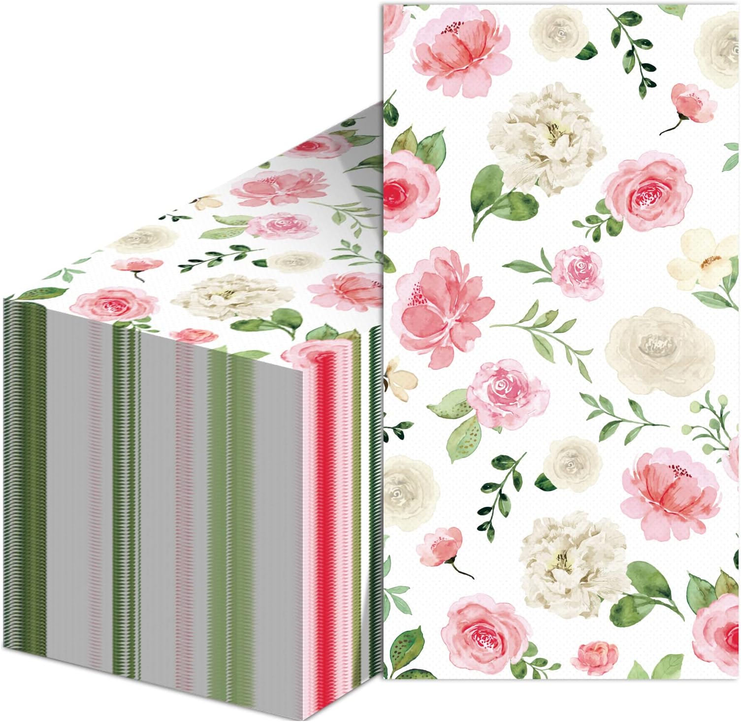 Quera 100 Pack Happy Easter Guest Napkins Paper Napkins Egg