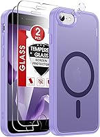 Vista 113 de LeYi Funda para iPhone XR: con protector de pantalla X2 + 2 funda para cámara [compatible con MagSafe] Funda protectora magnética i iphoneXR