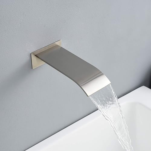 Miniatura 6 de sumerain Juego de grifo de bañera y ducha con válvula de equilibrio de presión antiquemaduras, cabezal de ducha de 8 pulgadas y boquilla de bañera