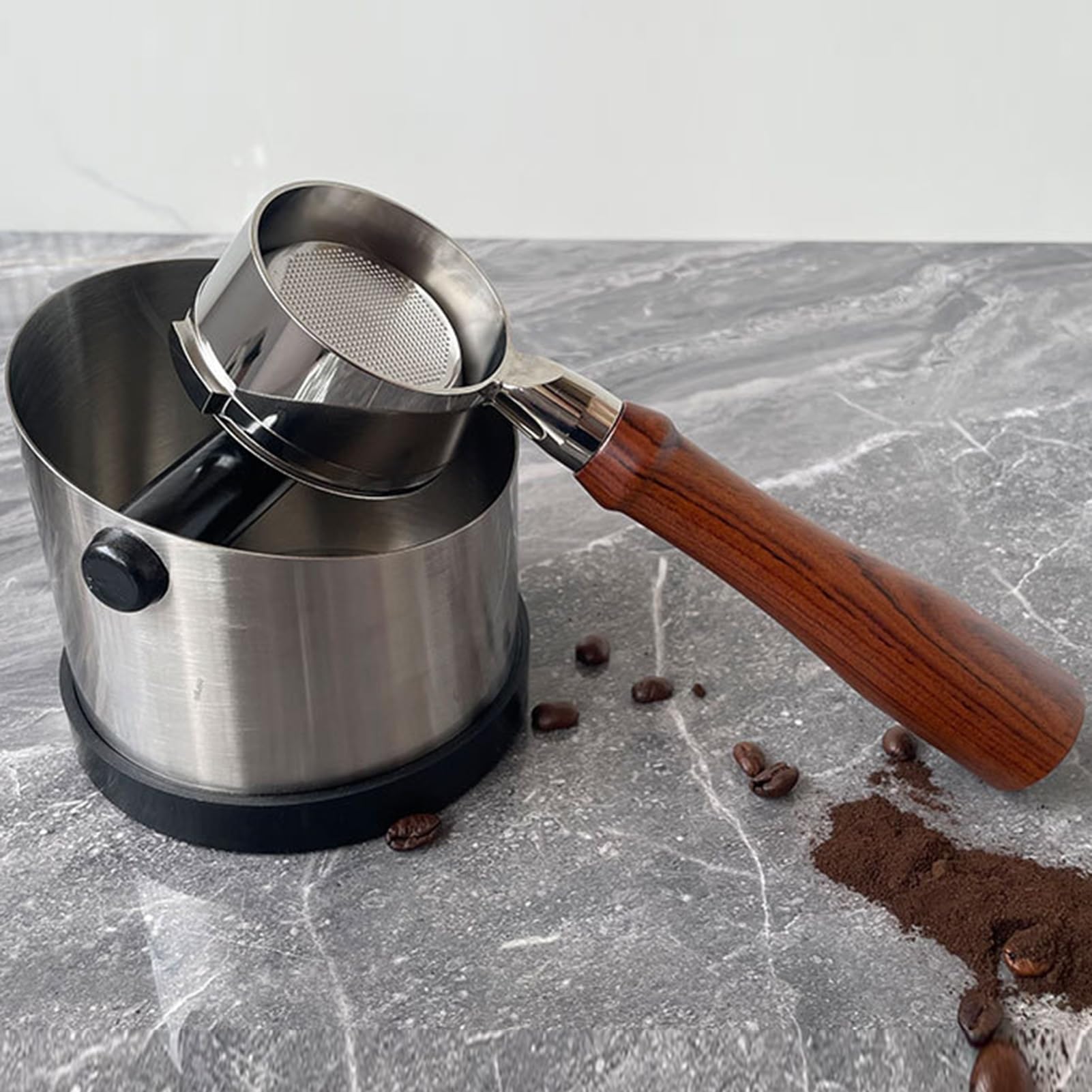 Pojemnik Na Kawę Espresso Knock Box, Akcesoria Do Espresso Do Użytku Domowego, Do Baru Kuchennego I Sklepu, Łatwe Do Czyszczenia