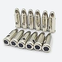 Vista 8 de Rondas de práctica de seguridad de acero, municiones inertes para entrenador de acción, tapa de entrenamiento de disparo seco