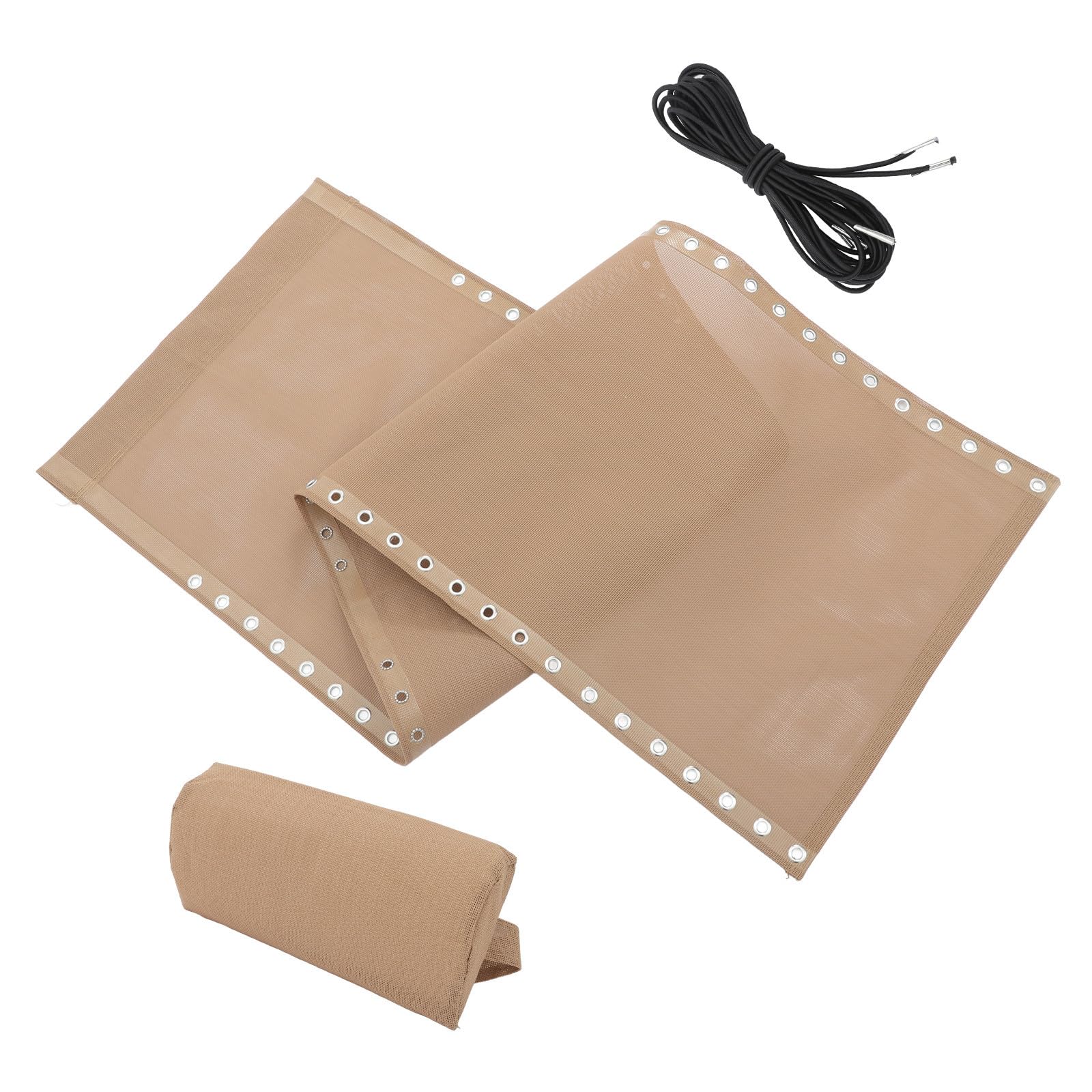 BESPORTBLE Funda de Tela para Silla de Exterior Portátil y Resistente, Accesorio para Reemplazo de Tumbona Textura Uniforme, Juego de 1 Set para Balcón o Jardín