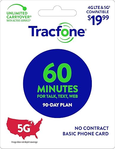 Tracfone Planes de teléfono inalámbrico prepagos de 90 días - Paga mientras vayas