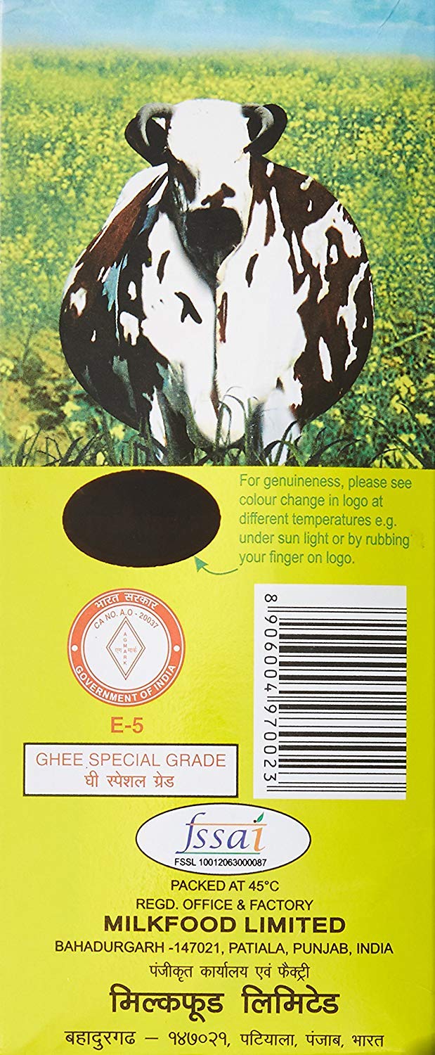 Milkfood Ghee Made From The Finest Butter Amazon.in Grocery