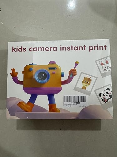 Miniatura 8 de Impresión instantánea de cámara para niños, regalos de cumpleaños de Navidad, juguetes para niñas y niños de 4, 5, 6, 7, 8, 9, 10, 11, 12 años,