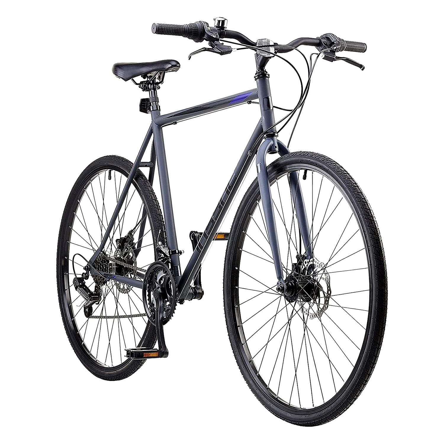 Insync Crater Men's Hybrid Bike With Lightweight Alloy Wheels & 20/22