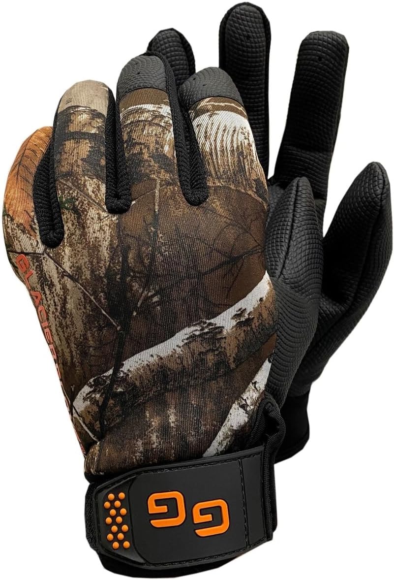 Glacier Glove Unisex Elite Shooting Durable Water-Resistant Quick-Dry Breathable Outdoor Hunting Form-Fitted Gloves