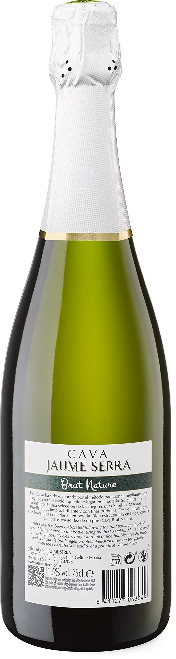 Jaume Serra - Cava Brut Nature - Caja de 6 Botellas x 750 ml — view 3