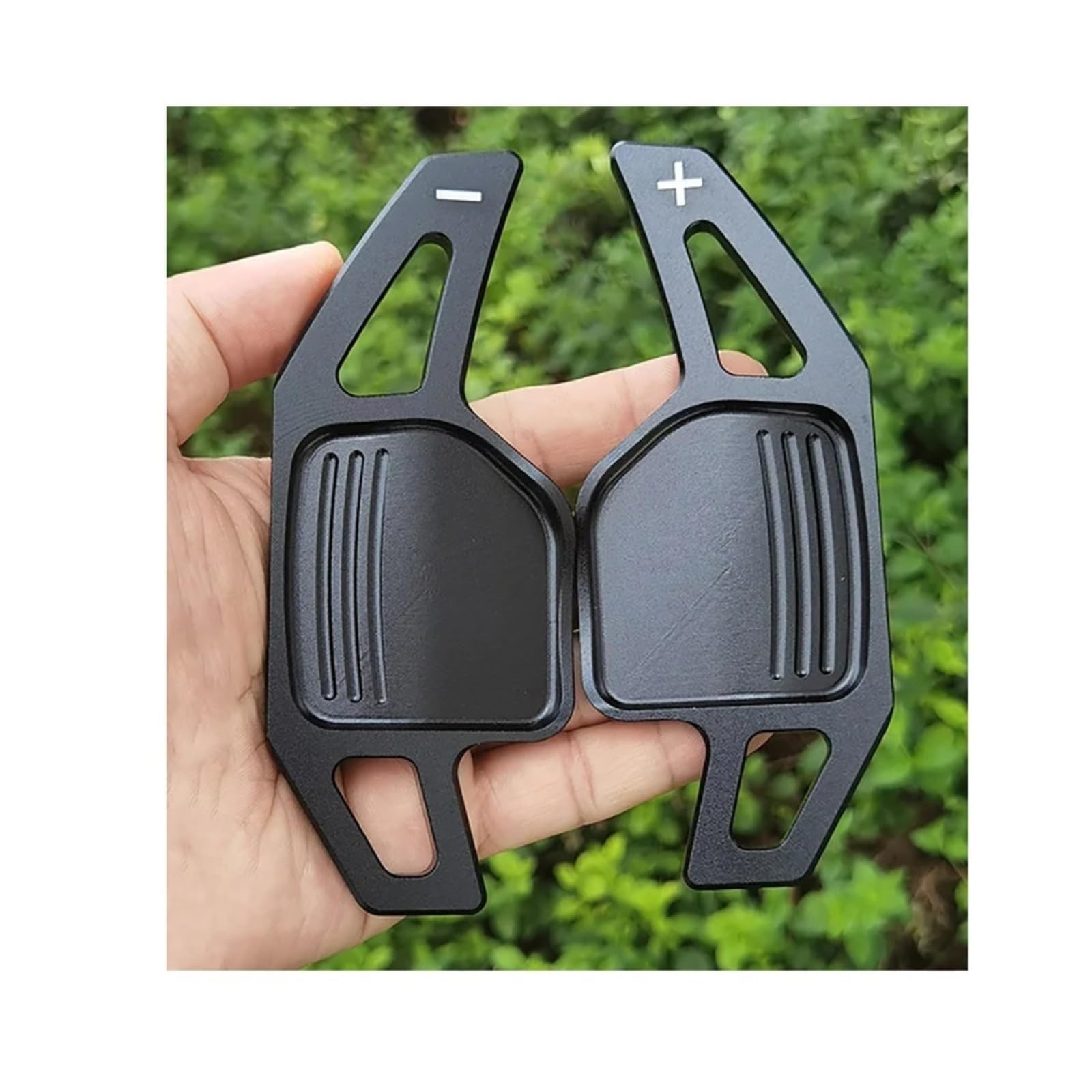 Mhyesa For Type A Black For A3 S3 8V 8P A6 S6 C6 C7 Car Paddle Shifter(For Type A Black)