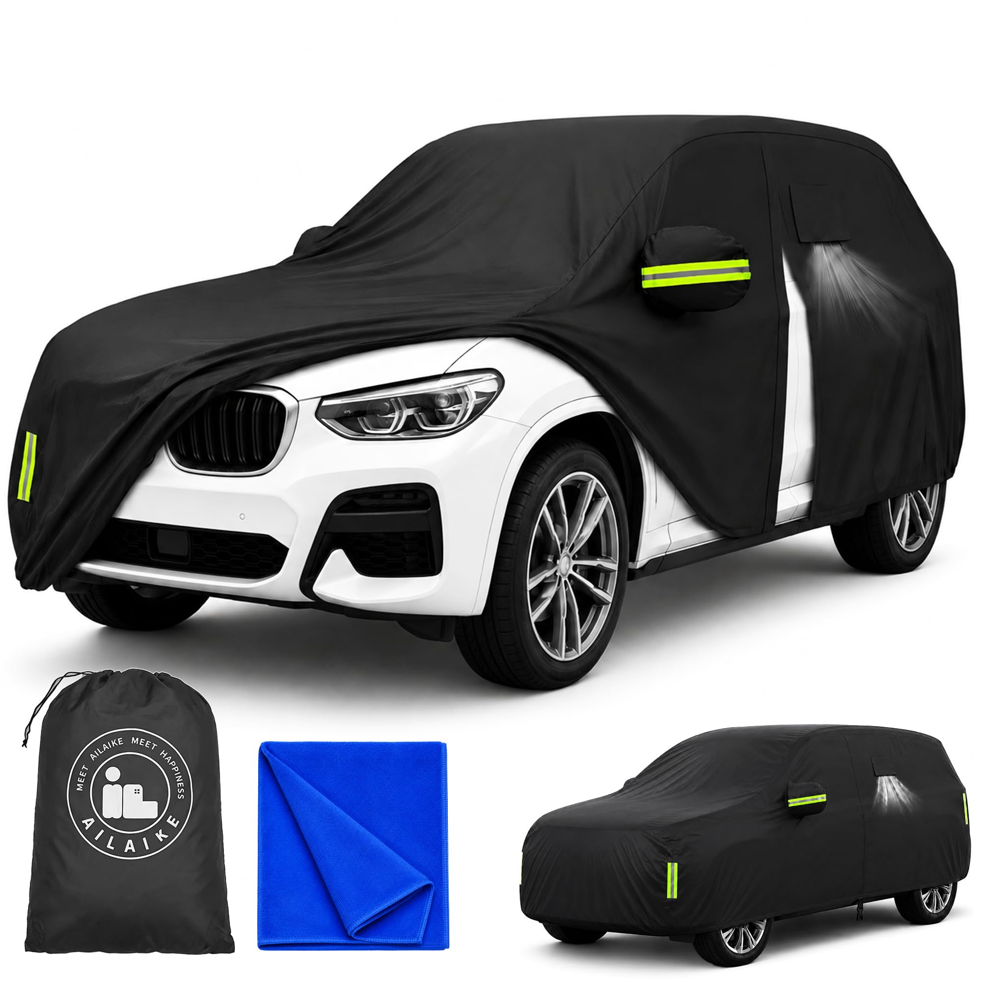 Car Cover Waterproof All Weather Custom Fit for BMW X3.