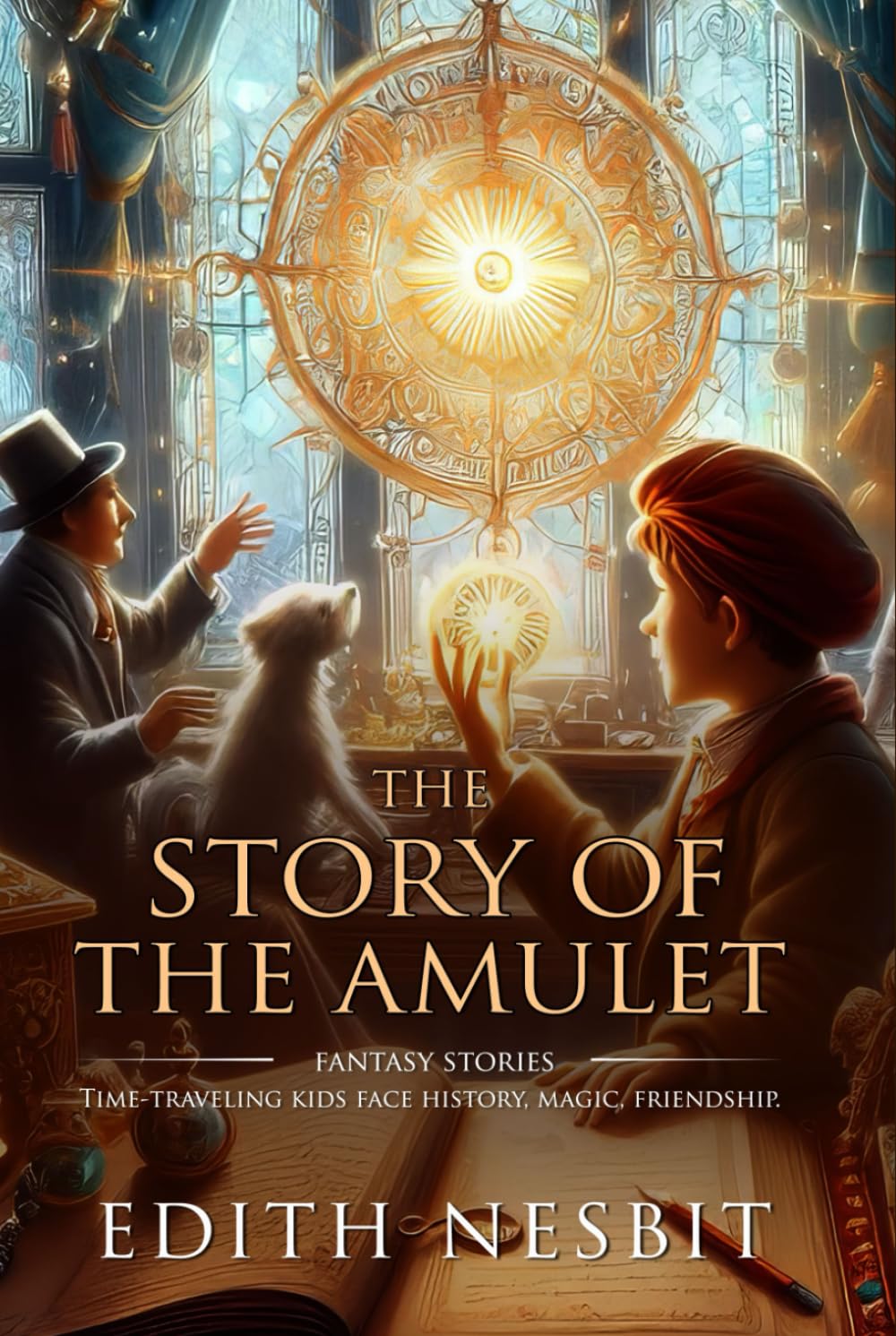The Story of the Amulet: Complete with Classic illustrations and Annotation