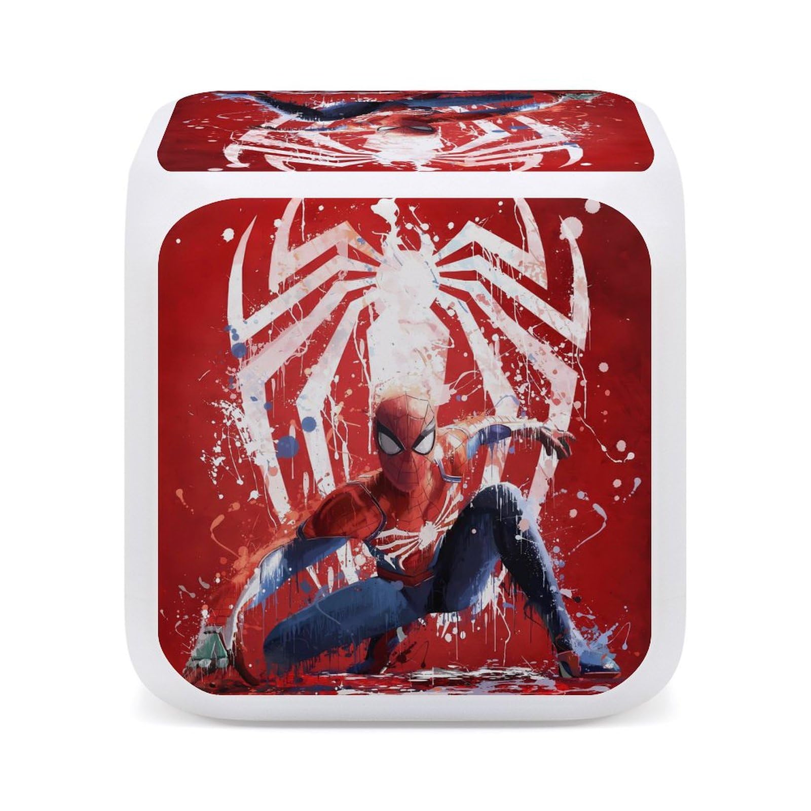 Amazon.co.jp: スパイダーマン 目覚まし時計 アナログ 大音量 アラーム