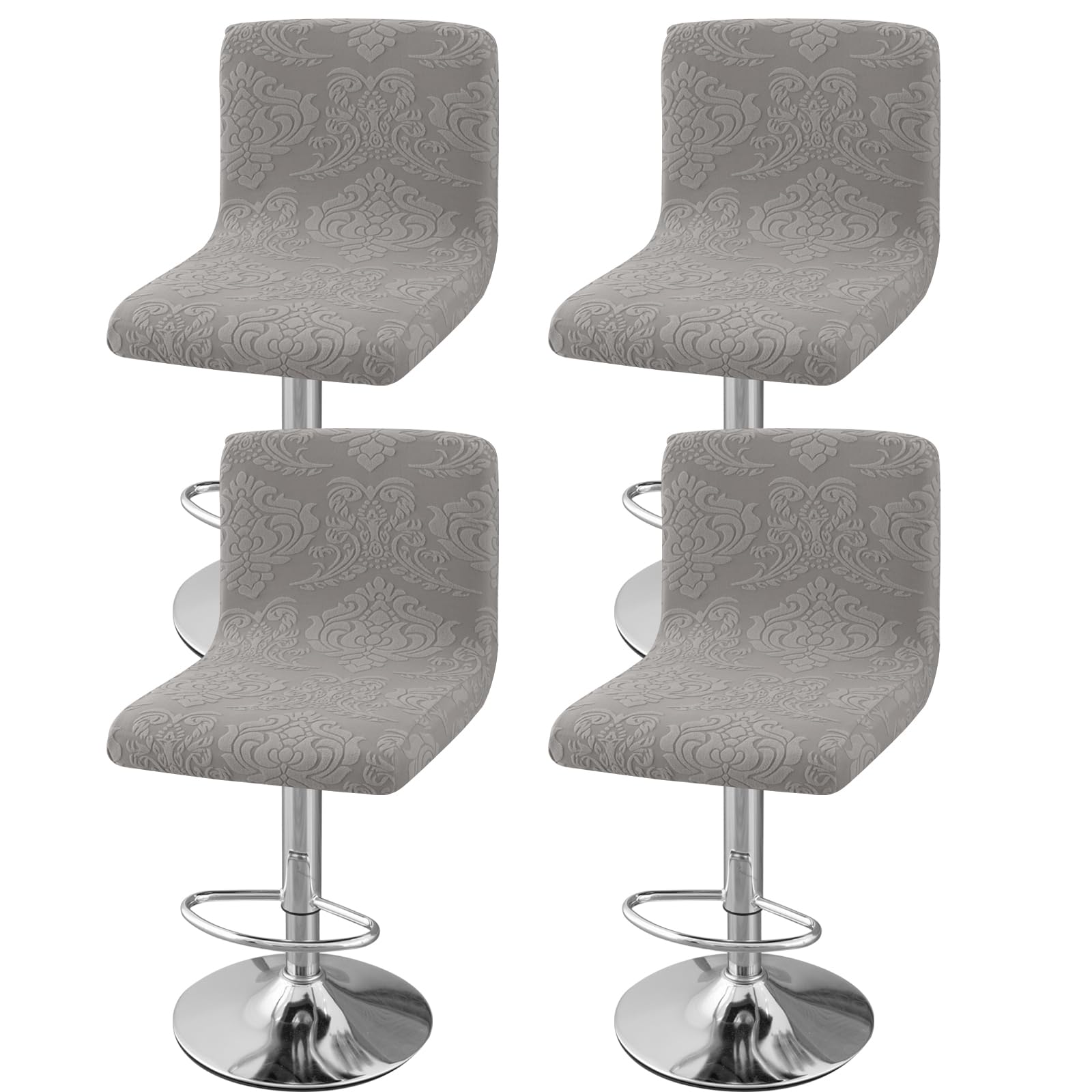Chair Covers Bar Stool Cover 4pc Bar Chair Cover Swivel Bar Stool Slipcover