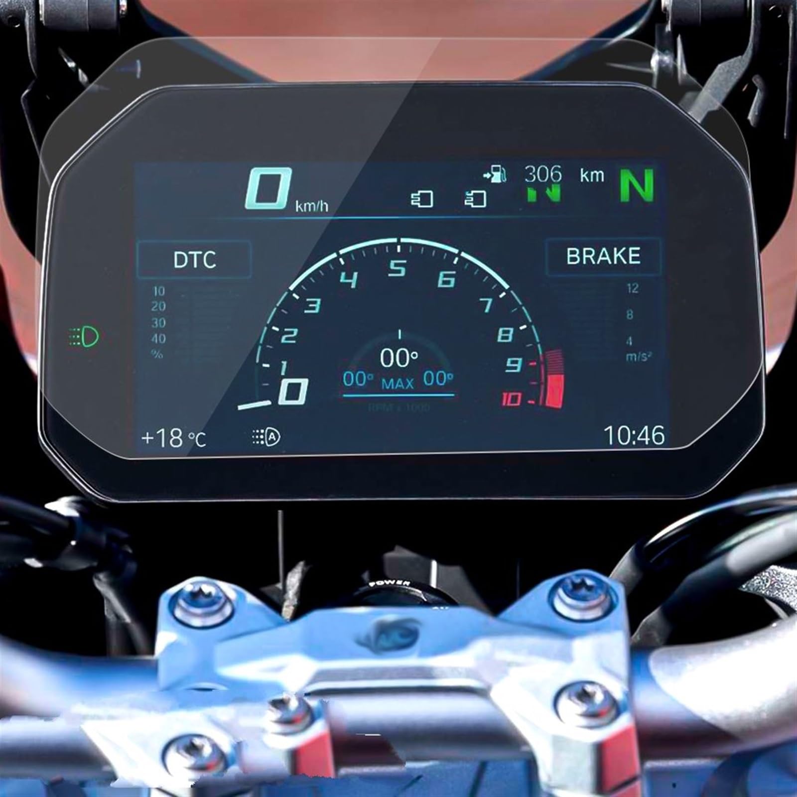 Film Protection écran Moto BMW F900R/XR 2020 - TPU Anti-rayures - Transparent Haute Clarté - Kit D'installation