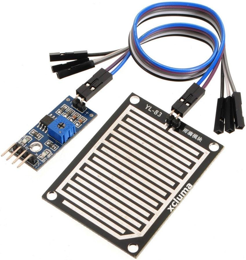 xcluma Rain Drop Detection Module Sensor Raindrops Humidity Weather Sensor Yl83