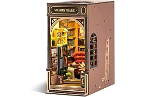 Rowood Book Nook DIY Kit: A Magical Literary Haven